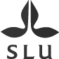 SLU logo blå